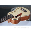 Ukelele de palisandro con letras personalizadas